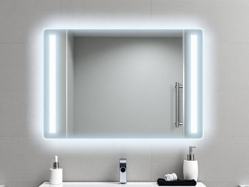 LED Anti-Fog Bathroom Mirror